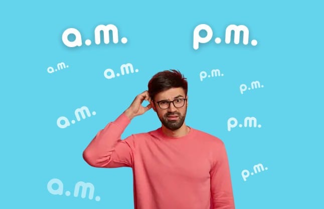 Чем отличается A.m. и P.m. — Объясняем за 15 Секунд!